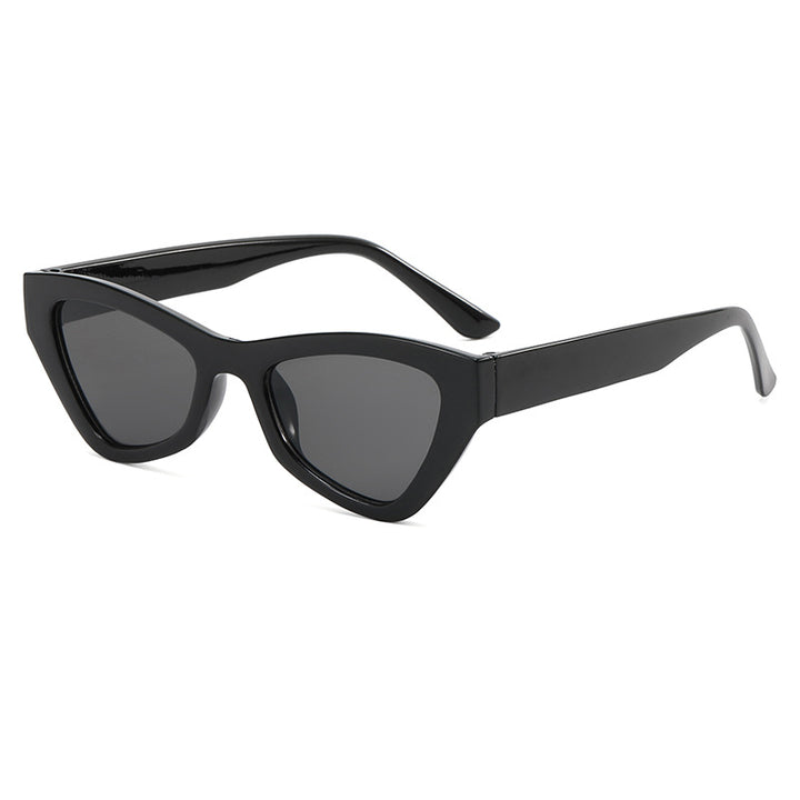 Damen trendy Cat-Eye solbrille Luvikno