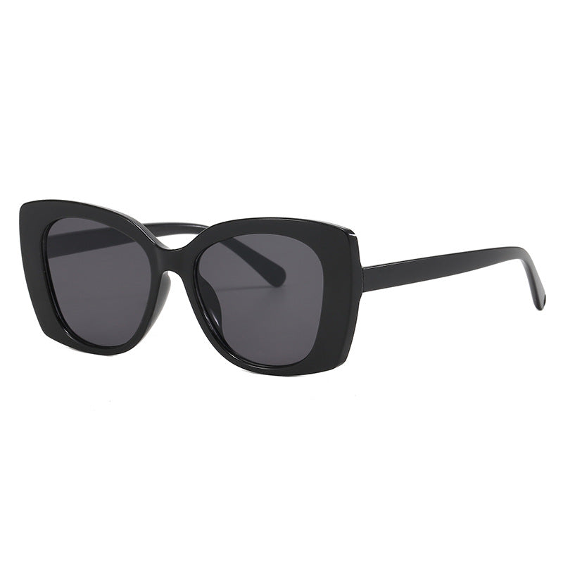 Dame Oversized-solbriller med elegant design Luvikno