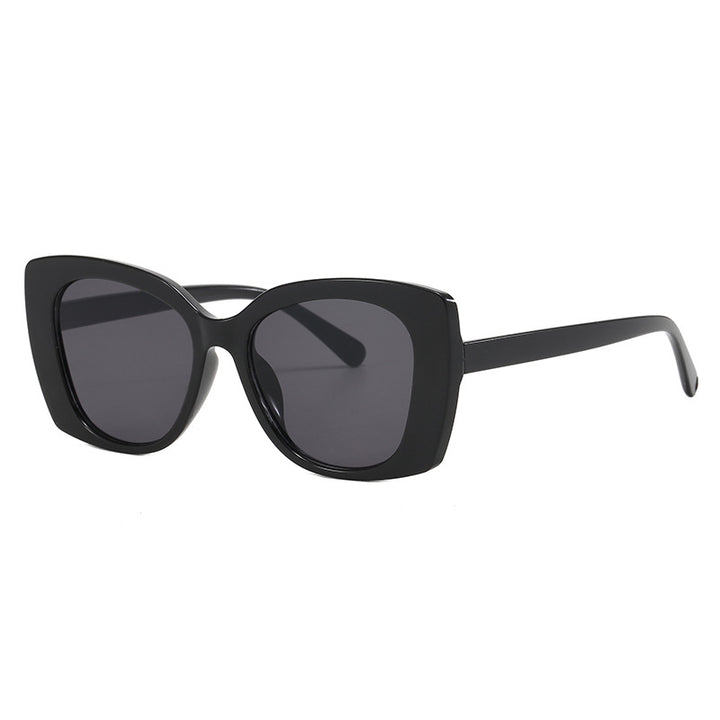 Dame Oversized-solbriller med elegant design Luvikno