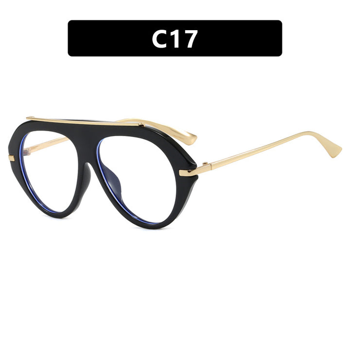 Dame solbrille i elegant heksagon-design Luvikno