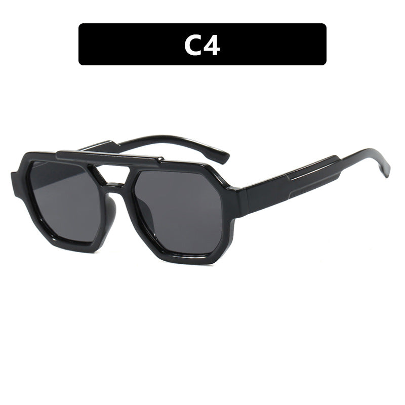 Dame oversized solbrille i maskulin design Luvikno