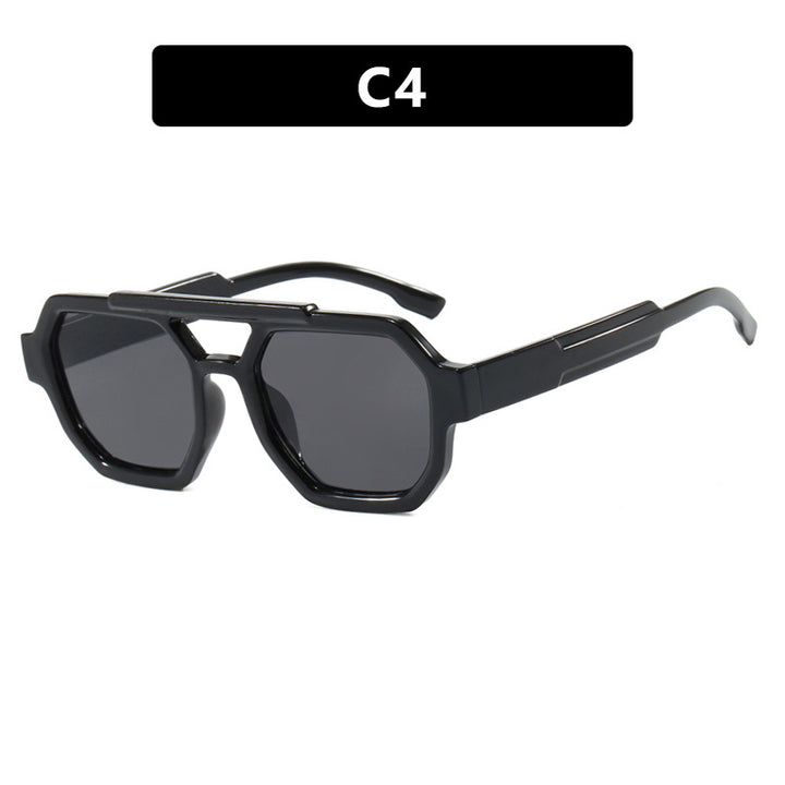 Dame oversized solbrille i maskulin design Luvikno
