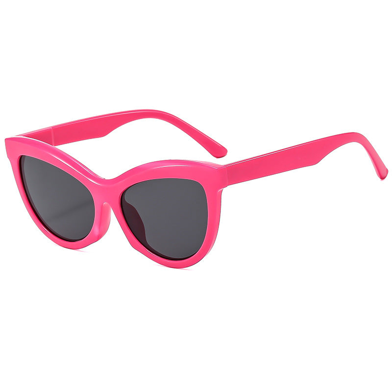 Dame moteriktig solbrille i elegant Cat-Eye stil Luvikno