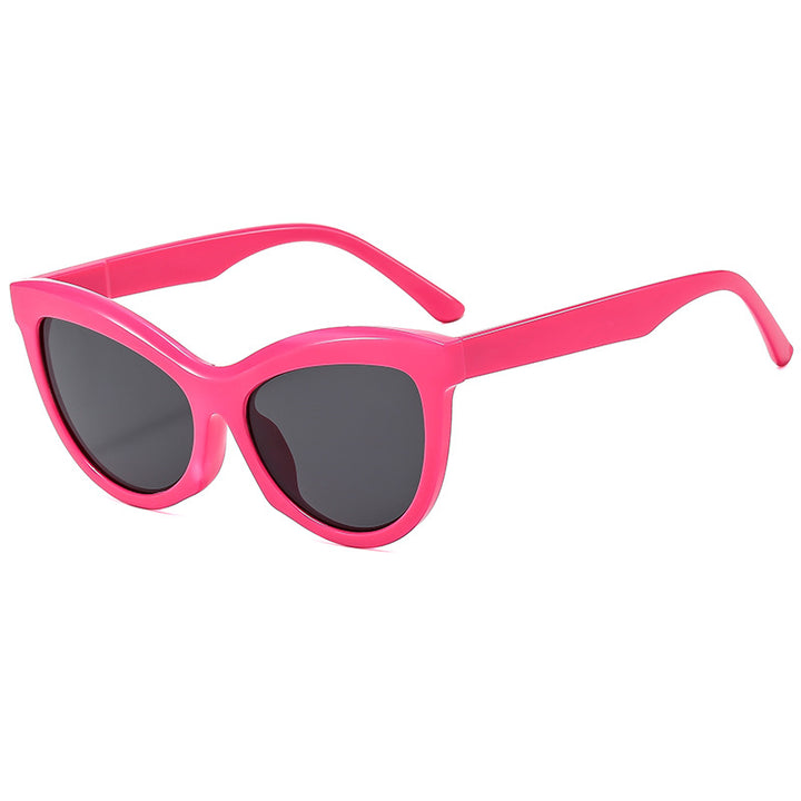 Dame moteriktig solbrille i elegant Cat-Eye stil Luvikno