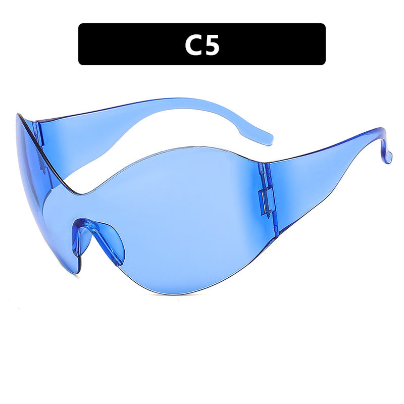 Dame futuristisk solbrille Luvikno