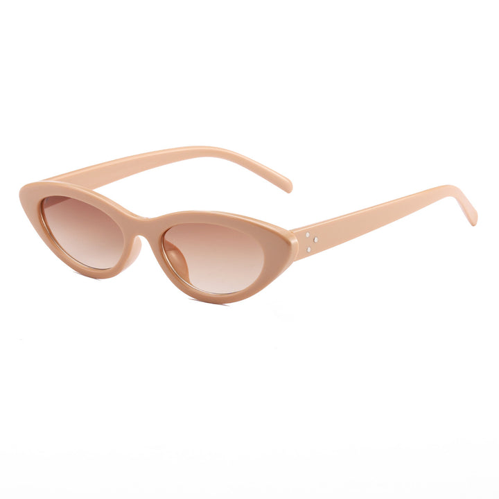 Dame Cat-Eye solbriller i elegant Leo-design Luvikno