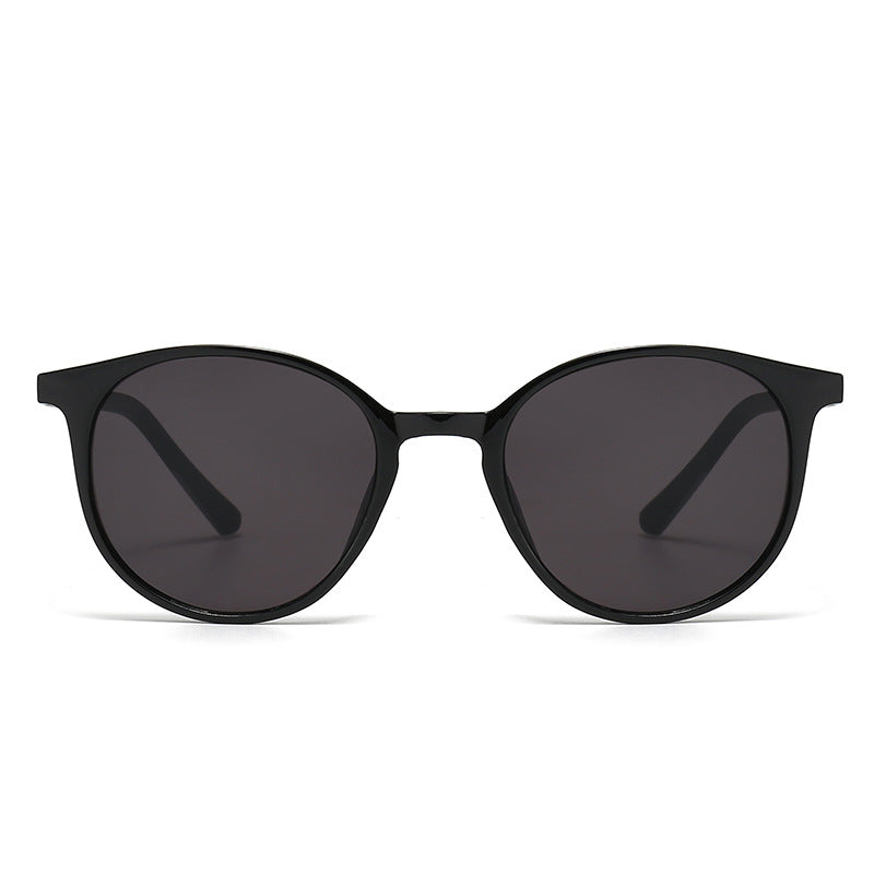 Dame cat-eye solbrille med optisk UV-beskyttelse og moteramme Luvikno
