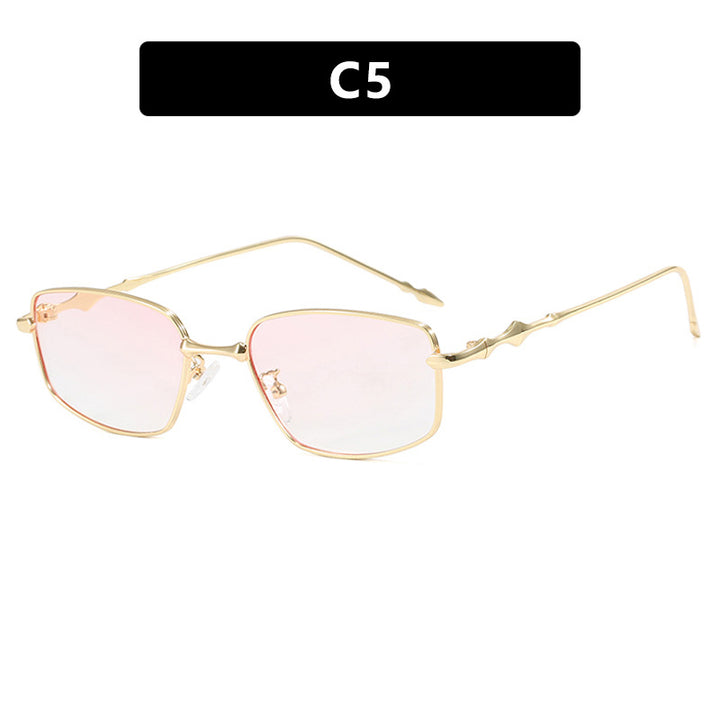 Dame modisk solbrille med innovativ ramme og UV-beskyttelse Luvikno