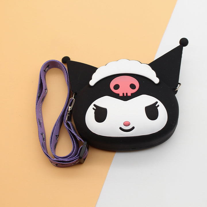 Dame Cartoon Messenger Bag i silikon Luvikno