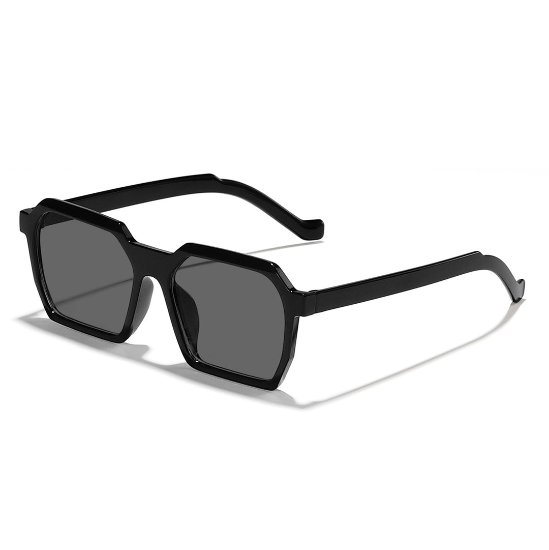 Dame moterik solbrille med innovativt åttekantet design Luvikno