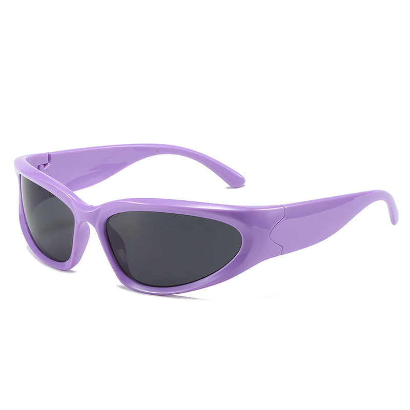Dame sporty solbriller med ergonomisk design og polariserte glass Luvikno