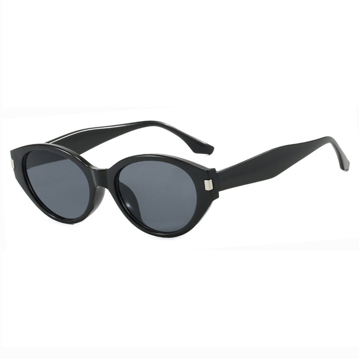 Dames moteriktig solbrille i elegant cat-eye stil Luvikno