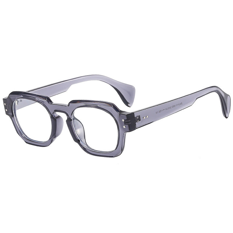 Damer moteriktig solbrille i unikt åttekantet design Luvikno