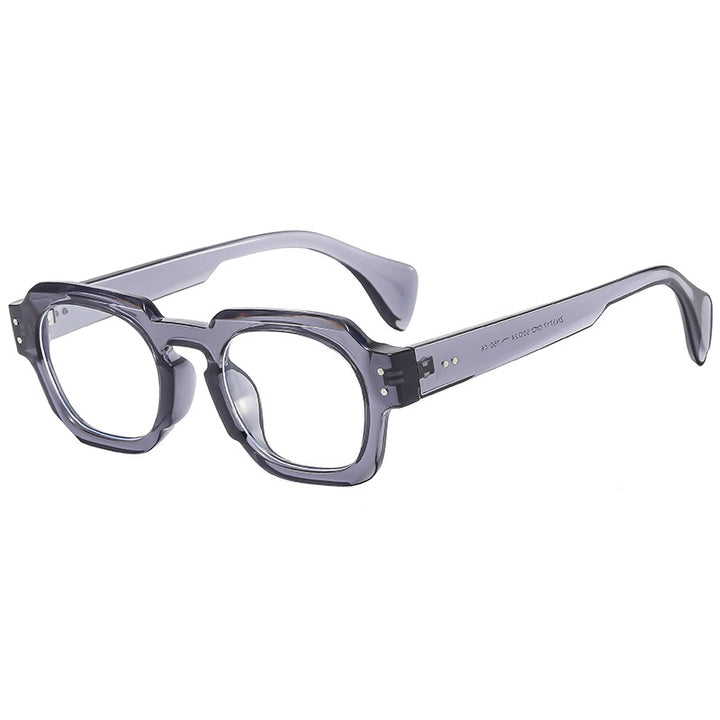 Damer moteriktig solbrille i unikt åttekantet design Luvikno