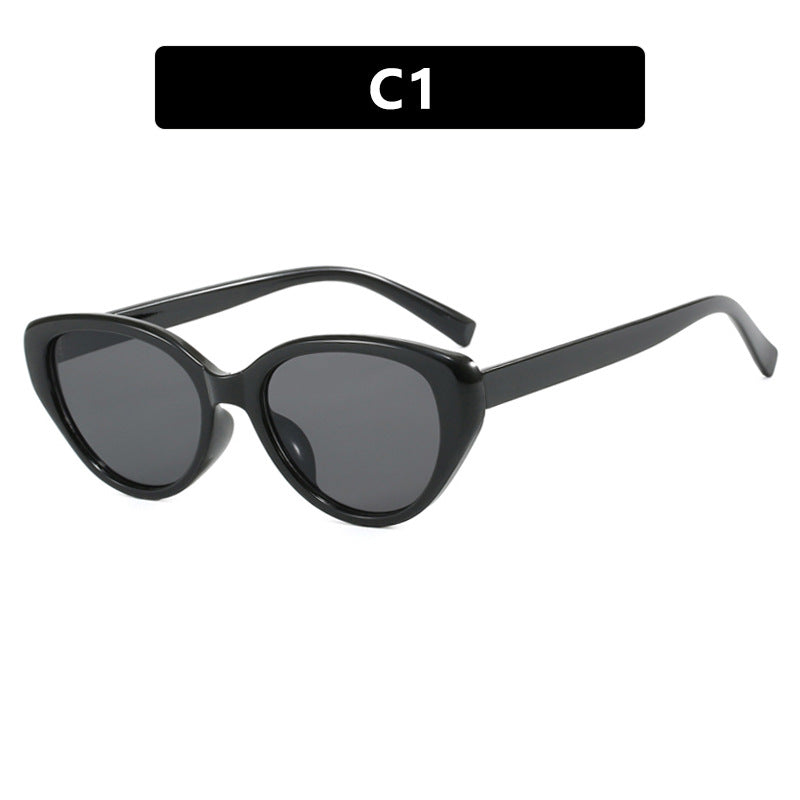Dame Cat-Eye solbriller med moderne design og UV-beskyttelse Luvikno