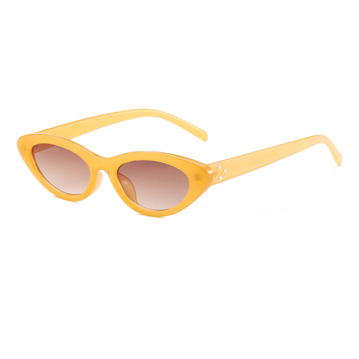 Dame Cat-Eye solbriller i elegant Leo-design Luvikno