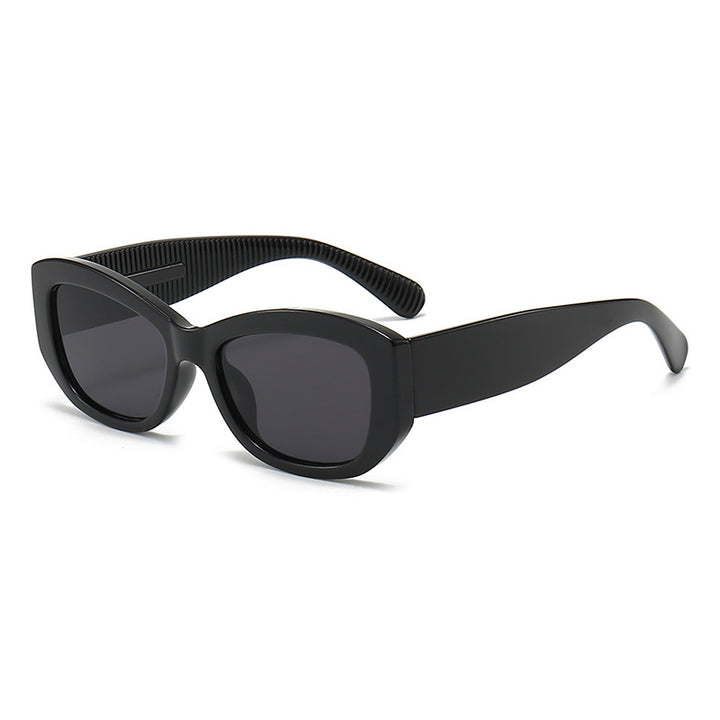 Dame Cat-Eye solbrille med moderne ramme og økt bærekomfort Luvikno