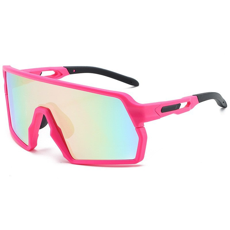 Dame Sporty Racing Glasses med innovativ ramme og høystreflekterende linser Luvikno