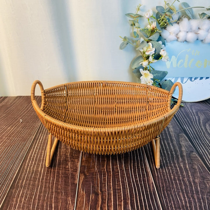 Unisex Designer Oppbevaringskurv med elegante håndtak Luvikno