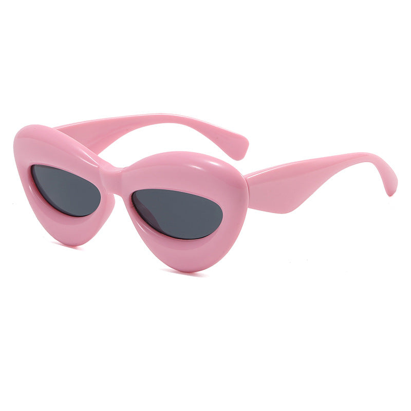 Dame kreative designer solbriller i cat-eye stil Luvikno