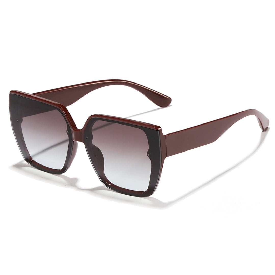 Dame oversized solbriller med elegant design Luvikno