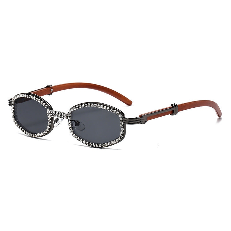 Dame solbrille i elegant glamor stil Luvikno