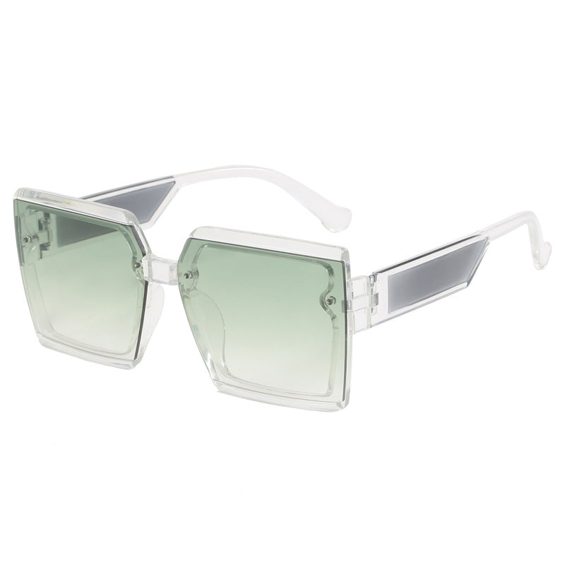 Dame firkantet moderne solbrille Luvikno