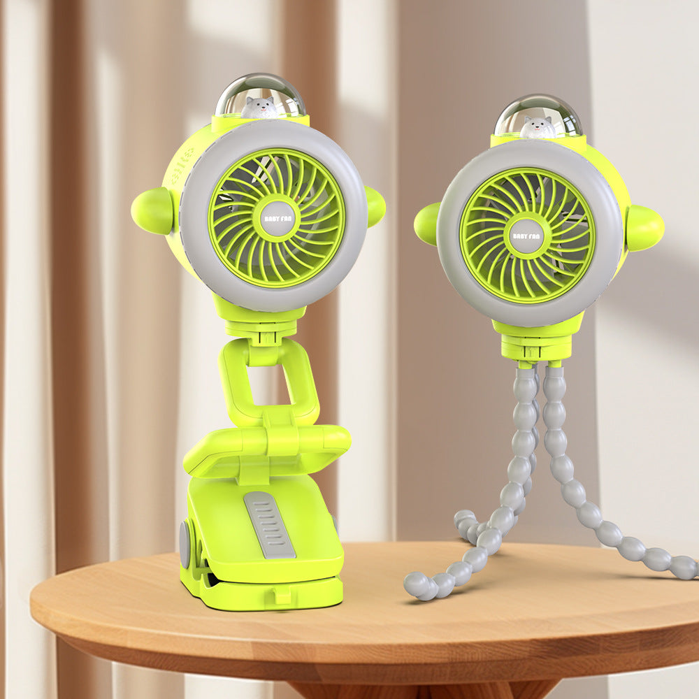 Justerbar Clip-On Mini Vifte Luvikno