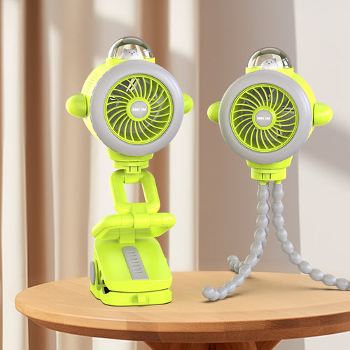 Justerbar Clip-On Mini Vifte Luvikno