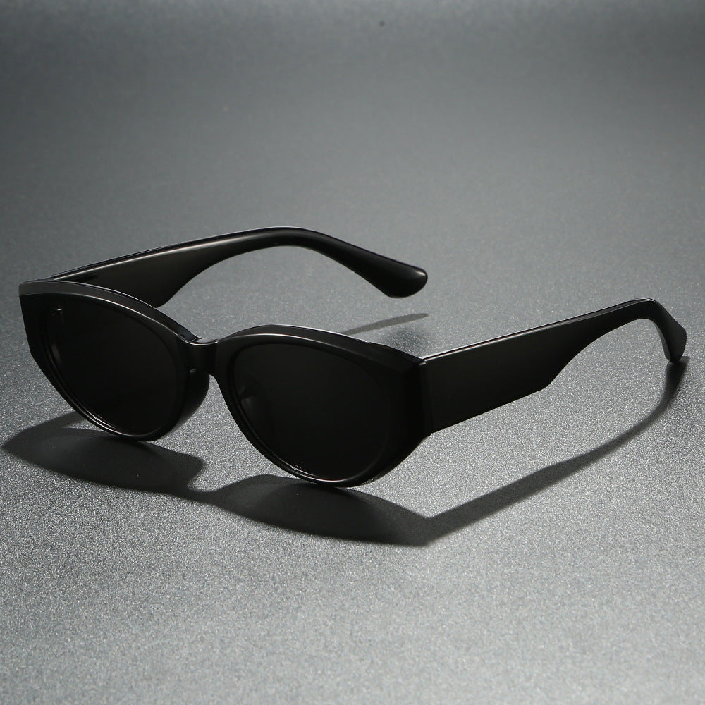 Dame Cat-Eye Solbriller i Fashion-Stil Luvikno