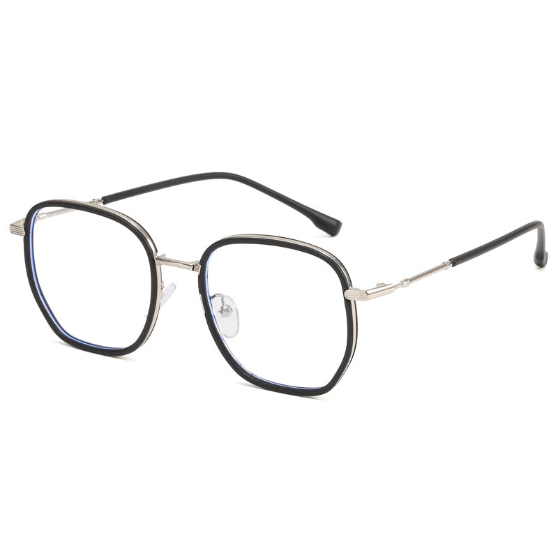 Dame geometrisk oversized solbrille Luvikno