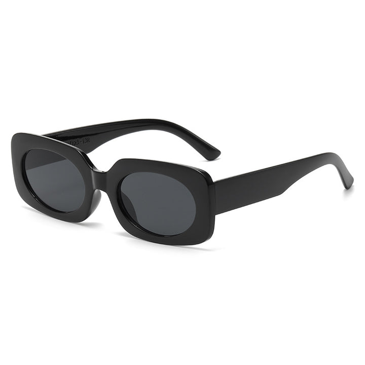 Dame Moteg Solbrille med unikt gjennomsiktig ramme Luvikno