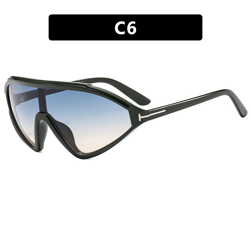 Dame sport solbrille med aerodynamisk design og UV-beskyttelse Luvikno