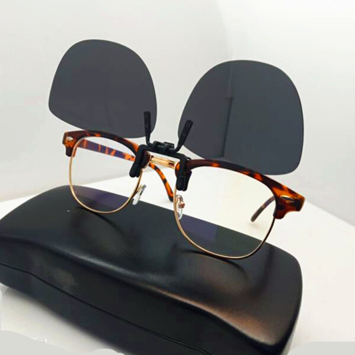 Dame clip-on solbriller med elegant design Luvikno