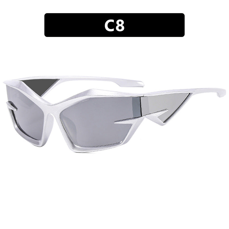 Damer futuristisk Sport-solbrille Luvikno
