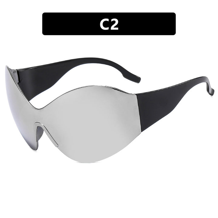 Dame futuristisk solbrille Luvikno
