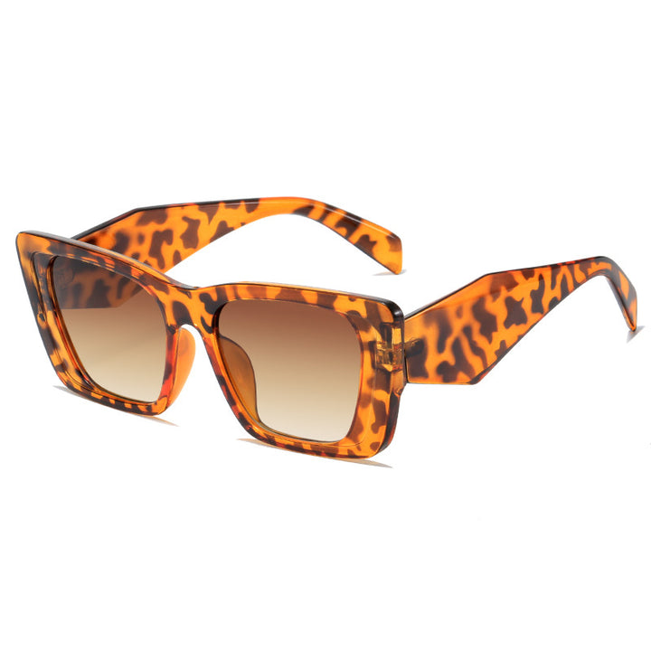Dame moteriktig solbrille i avantgarde-stil Luvikno