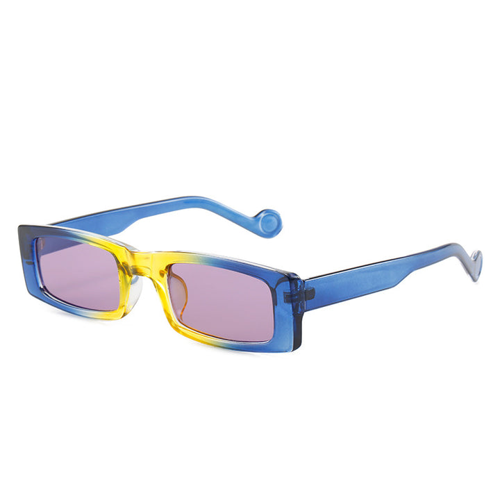 Dame trendy firkantet solbrille Luvikno