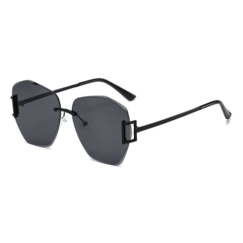Dame futuristisk kvadrat solbrille Luvikno