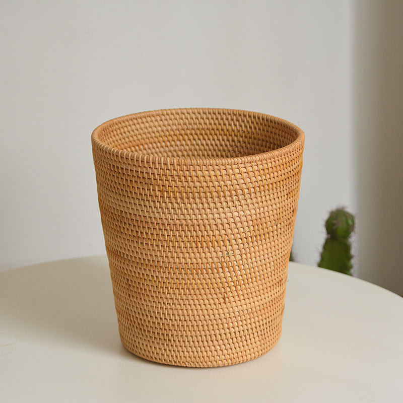 Damer Elegant håndfl woven kurv med praktiske håndtak Luvikno