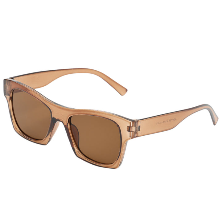 Dame moteriktig solbrille i elegant kvadratdesign Luvikno