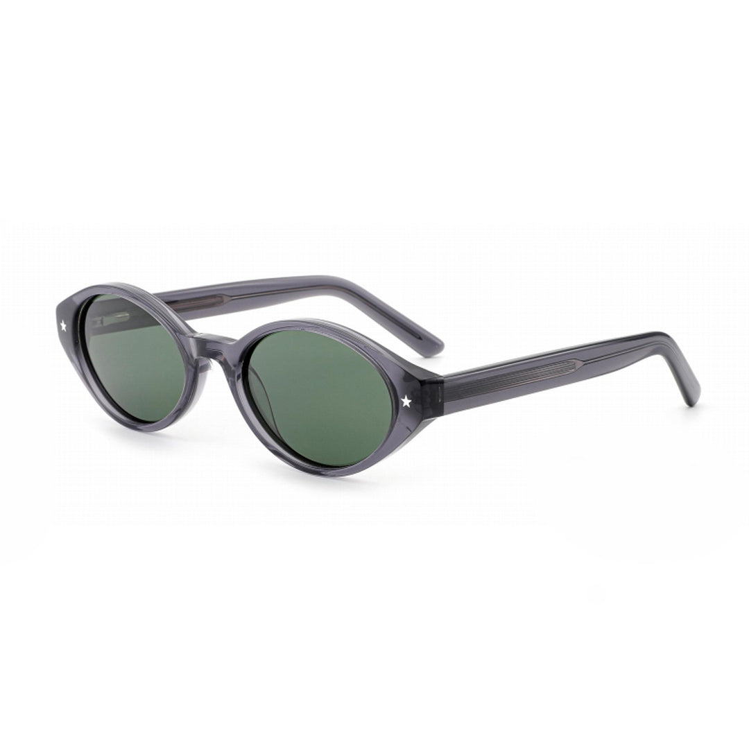 Dame solbrille i ovalt retro-design med høyeste UV-beskyttelse Luvikno