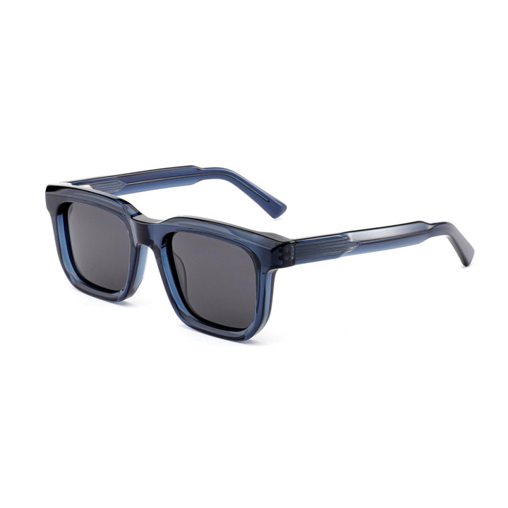 Dame trendy firkantet solbrille med trendy ramme Luvikno
