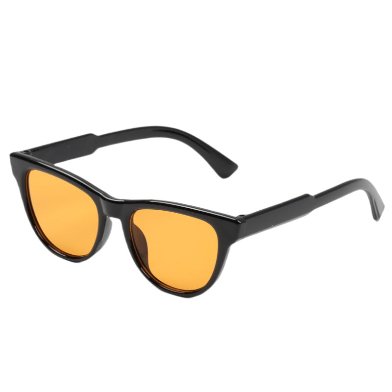 Dame moter Cat-Eye solbriller med polarisert glass Luvikno