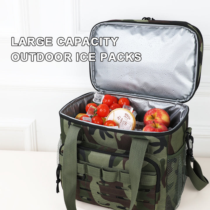 Dame isolert og slitesterk kjølebag i moderne camouflagedesign Luvikno