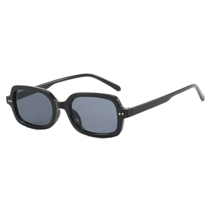 Dame moteriktig solbrille med unik skilpaddeskallramme Luvikno