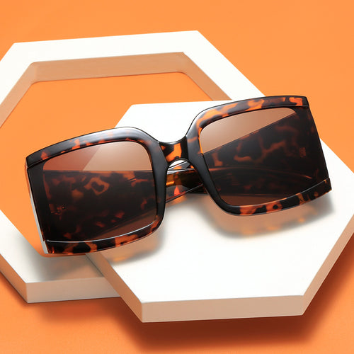 Dame Modische Oversize-solbriller Luvikno