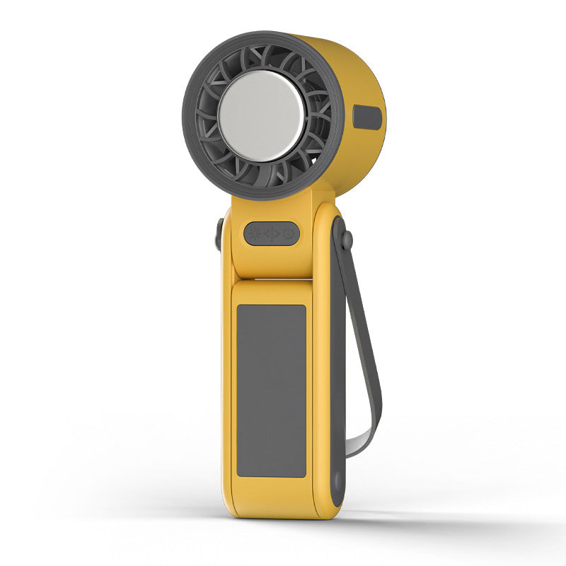 Bærbar oppladbar håndholdt kjølefan med batterindikator Luvikno