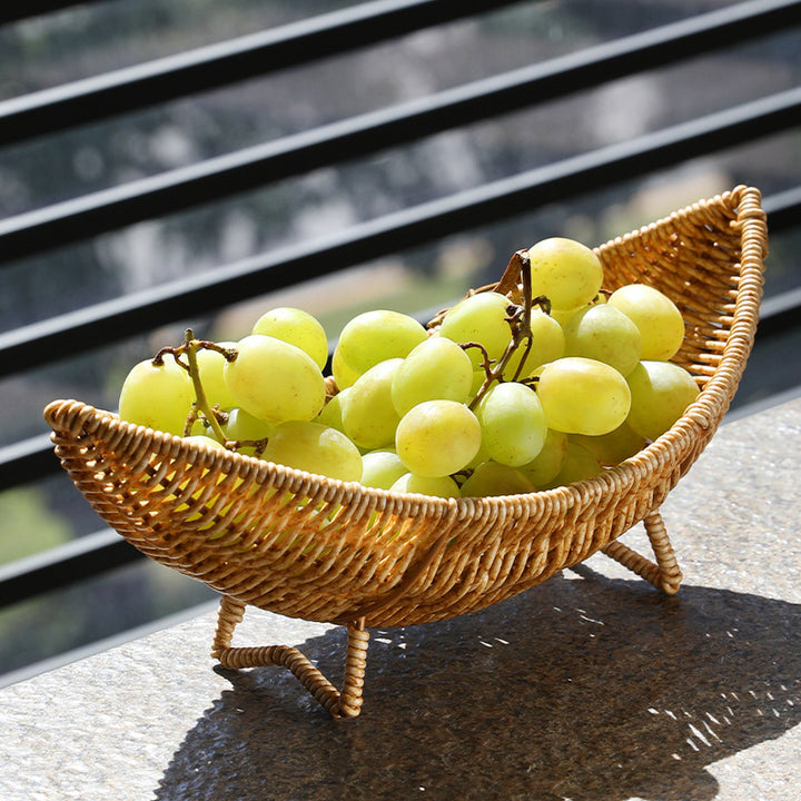 Unisex Original Håndvevd Fruktkurv med elegant Form Luvikno
