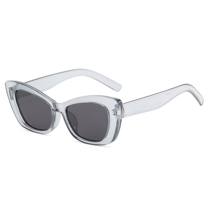 Damer Cat-Eye solbriller med stilige elementer Luvikno